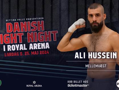 Boksebrødrene Hamza og Ali Hussein skal begge i ringen den 25. maj i Royal Arena