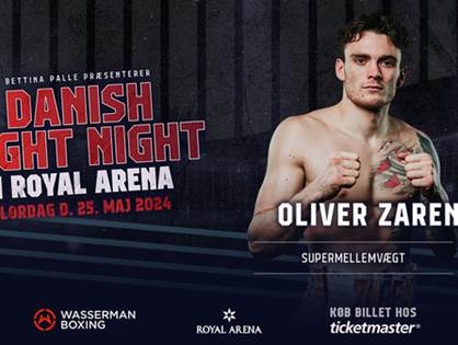 Stort dansk boksehåb er føjet til VM-programmet den 25. maj i Royal Arena