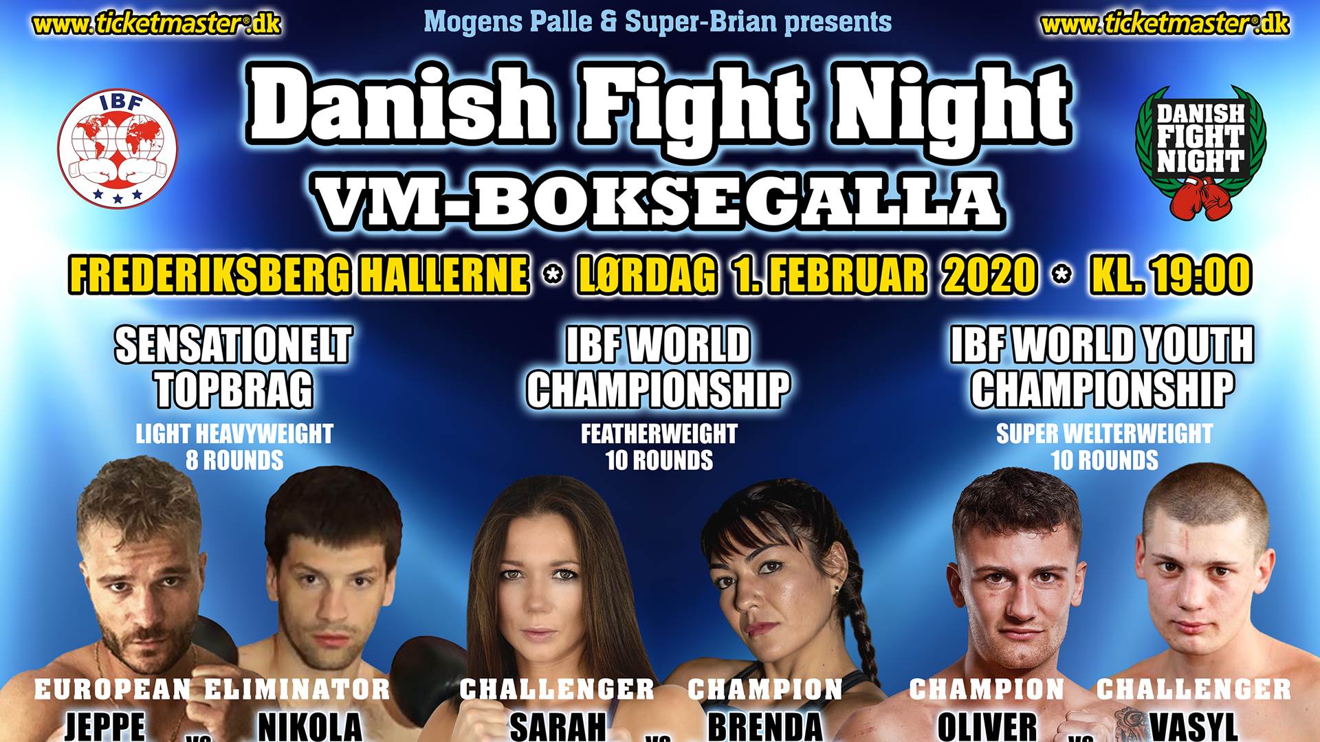 VM-boksegalla med Sarah Mahfoud og Danish Fight Night – sådan ser du lørdagens boksebrag